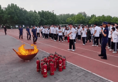 邓州市刘集镇核心校积极开展“消防宣传月”勾